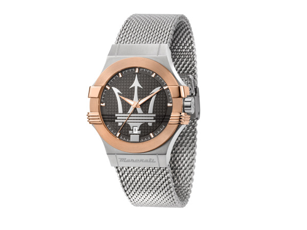 Maserati Potenza Zilver/Rose 42mm