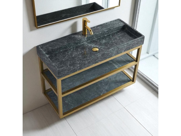 Casajoy RVS Badkamermeubel Gold 100cm