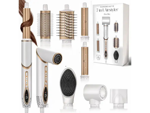 Sansbeauté 7-in-1 airstyler met ionentechnologie