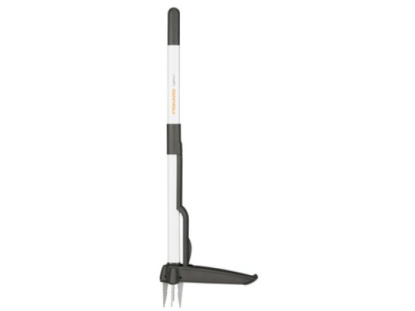 Fiskars Light onkruidtrekker 4-tands wit 90 cm