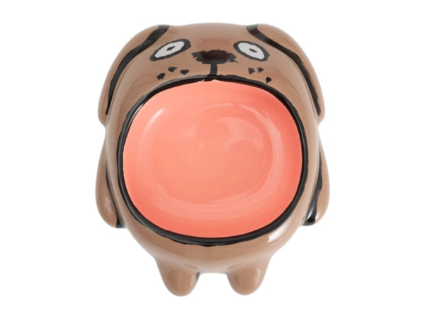 Home Studyo x Jean Jullien hondenvoerbak DOG bruin