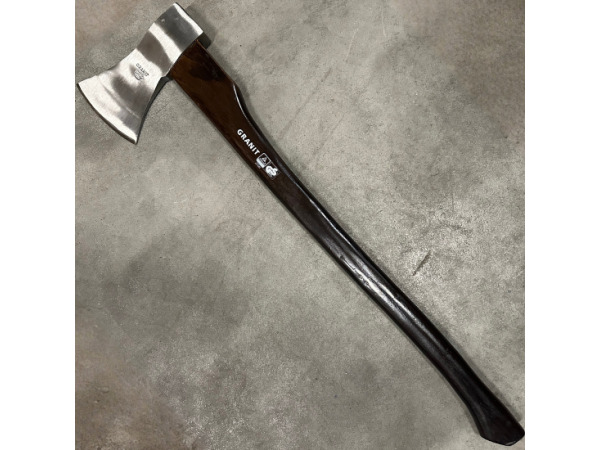 BLACK EDITION - Kloofbijl - 80cm - Kop 1.6kg - Notenhout