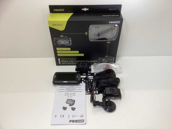 ProUser Achteruitrijcamera set met 2 camera's 4,3”