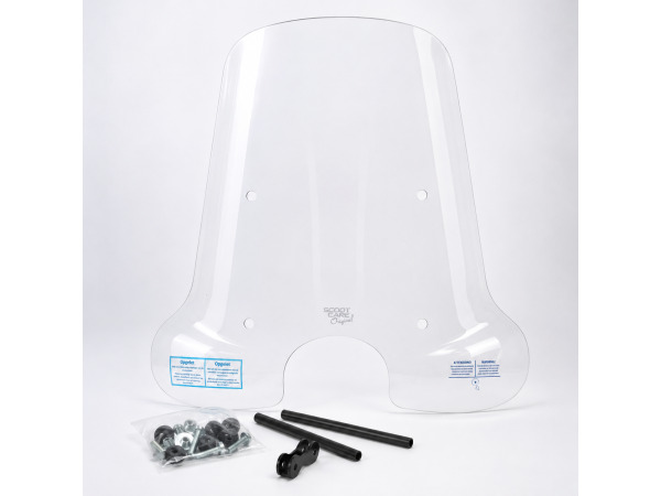 Windscherm Grande Retro Helder Hoog – Scoot Care Nieuw