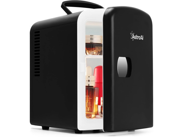 AstroAI draagbare minikoelkast -  4L - 6 blikjes - 220V/12V