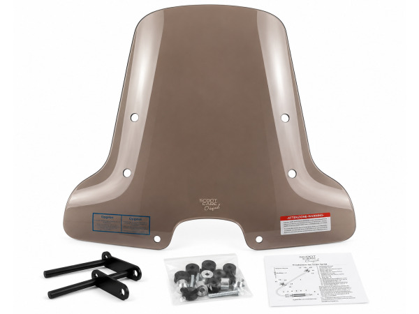 Vespa Sprint Hoog Windscherm Smoke Scoot Care + Montageset