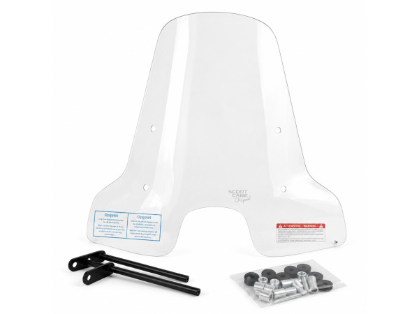 Windscherm Piaggio Fly / RST Hoog Helder Compleet Scoot Care