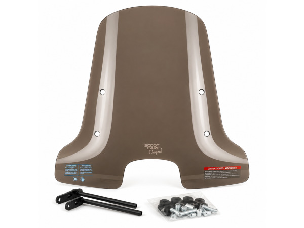 Vespa Sprint Hoog Windscherm Smoke Scoot Care + Bevestiging