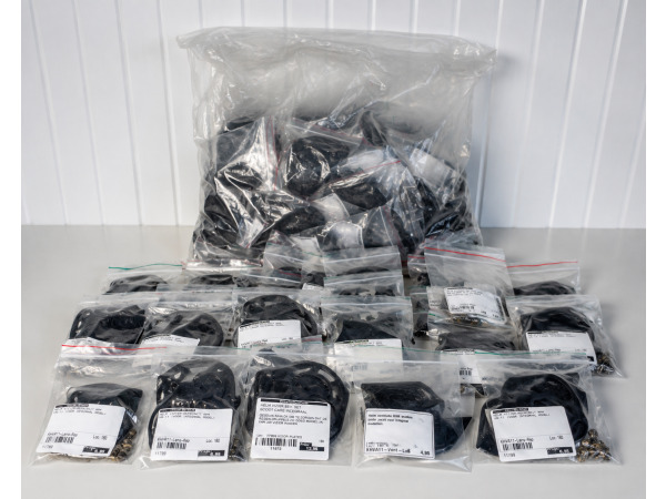 50x Partij stuks helm onderdelen – vizier reparatiesets / ve