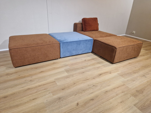 Studio Mik - Loki - Elementen bank - Nieuw - Bruin - Blauw