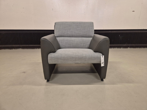 Montel Mondi - Fauteuil - Showroommodel - Groen - Grijs