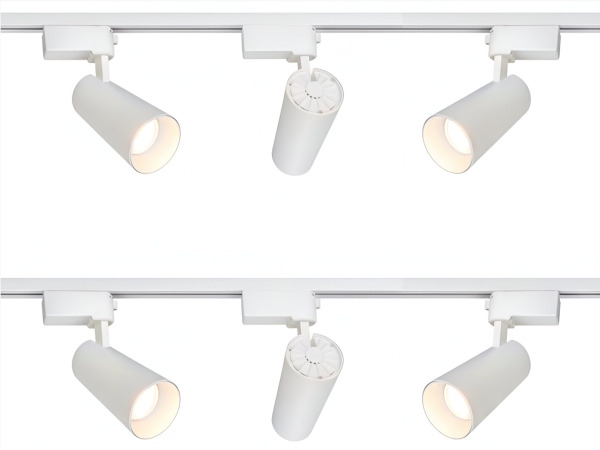 2 meter PRO Set Railverlichting met 6 st 18W 4000K Railspot
