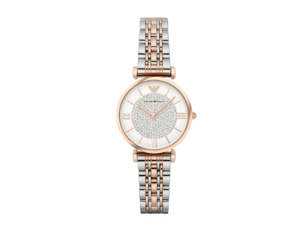 Emporio Armani | Luxueus Dameshorloge Kristallen Pavé