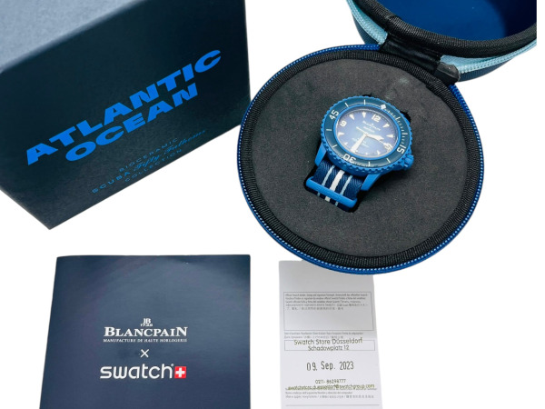 Blancpain x Swatch | Bioceramic Scuba Fifty Fathoms Atlantic
