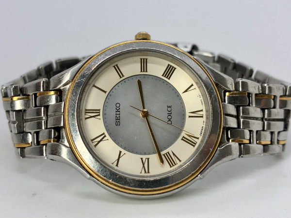 Seiko | Dolce Bicolor Dresswatch met Romeinse Cijfers