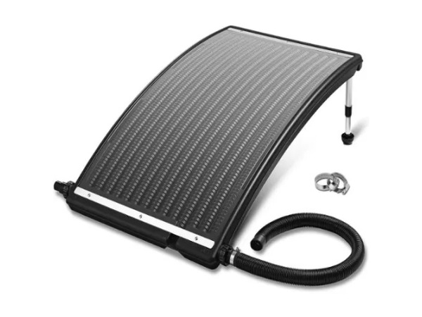 Solar zwembadverwarming 112 x 55 x 14 cm - antraciet