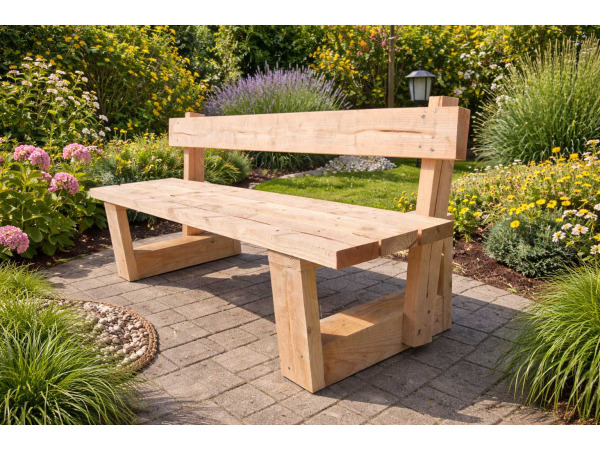 Douglas vrijstaande tuinbank - 250x70x83 cm