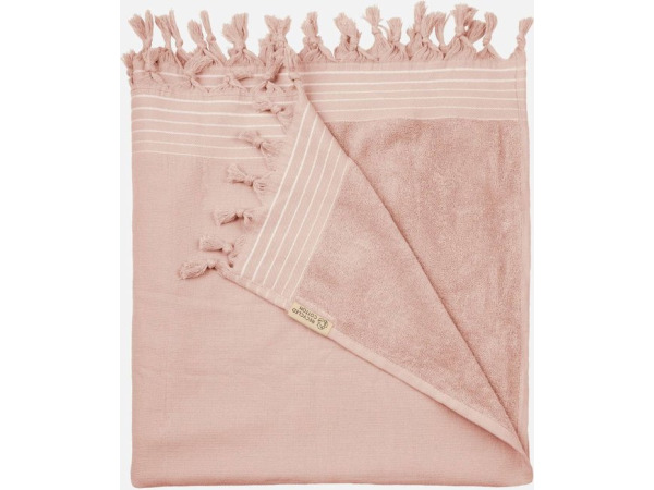 9x Walra Hamamdoek 90x180CM Poeder Roze