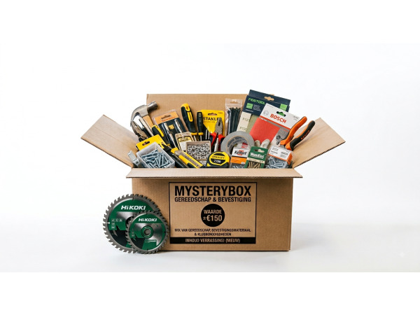 Mysterybox A-Merken Gereedschap – Waarde ± €150