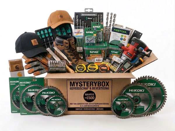 Mysterybox A-Merken Gereedschap – Waarde ± €250