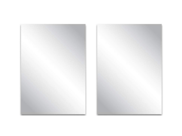 2x Lavigo spiegel EcoMirror Square 45x63cm