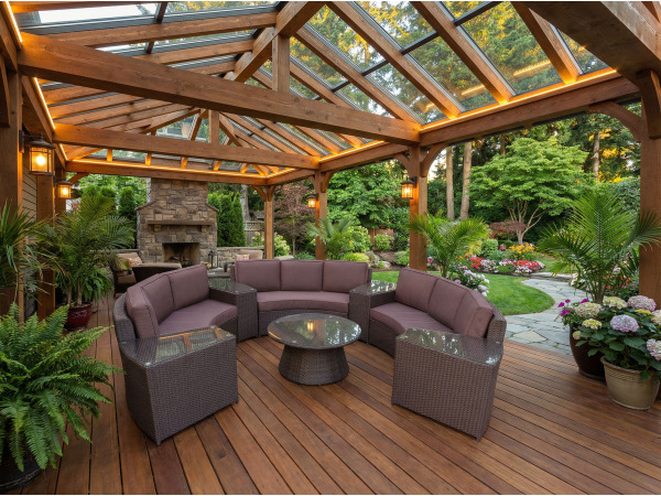 Diningset / Tuinset incl. kussens 8-delig
