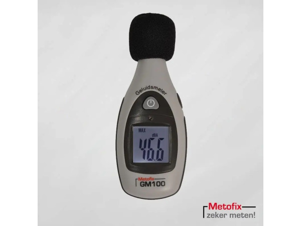 Gecertificeerd Geluidsnivometer gm100 545700
