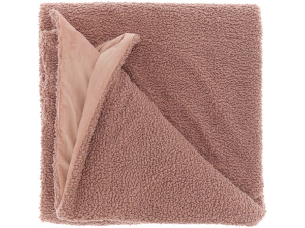 4x Unique Living | Plaid Romie 150x200cm old pink