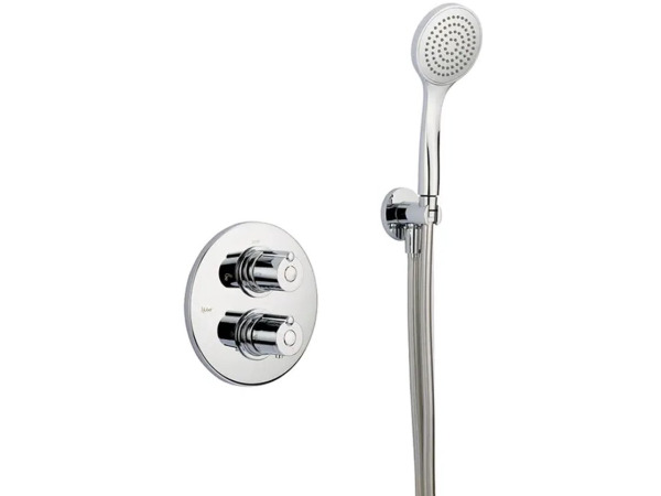 LifeWellness Base Inbouw badset chroom tbv bad-vul combinati