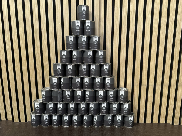 48x Mood Paints Krijtverf Ballroom Black 100 ml – Voor Muren