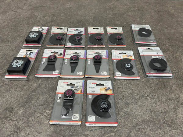 Bosch diverse multitool gereedschap