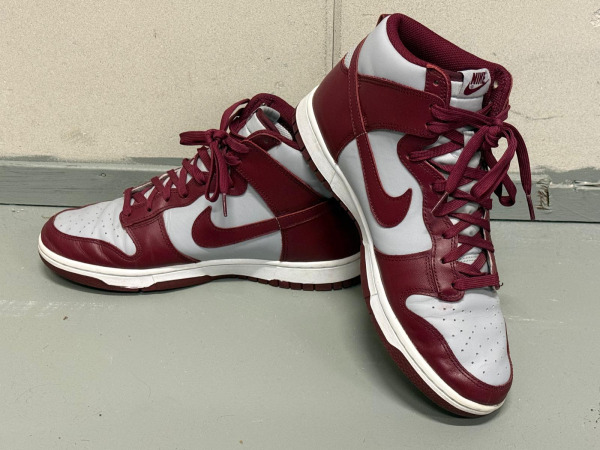 Nike Dunk High Dark Beetroot – Maat 44 - Licht gedragen