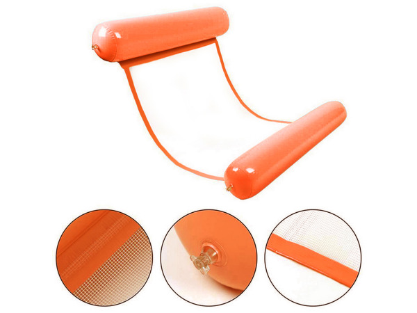 Opblaasbare Waterhangmat - Oranje