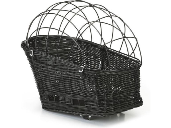 Beeztees Rieten fietsmand 