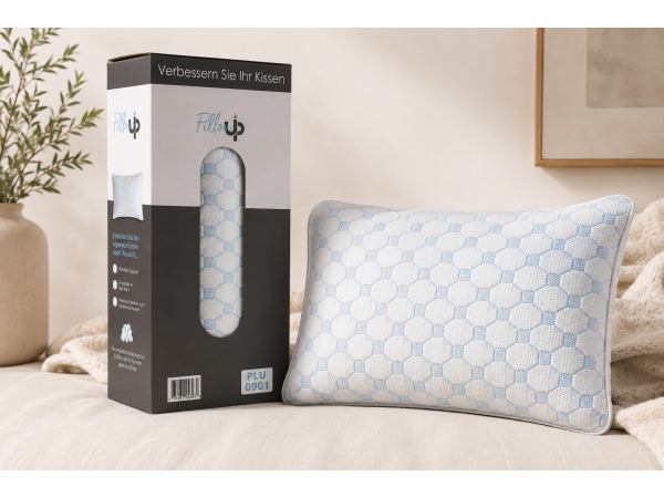 2x PillowUp - Premium Traagschuimkussen 40x60cm