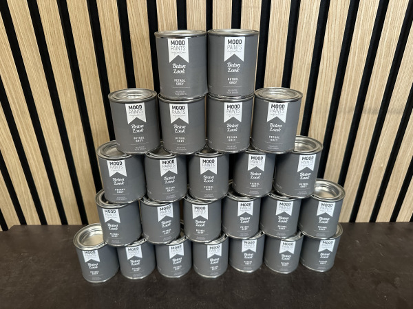 24x Moodpaints Krijtverf Petrol Grey  100ML