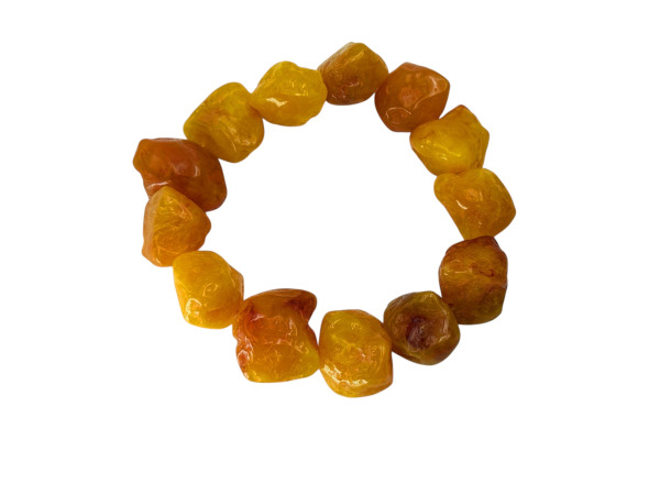 Exclusieve Armband met Natuurlijke Baltische Barnsteen