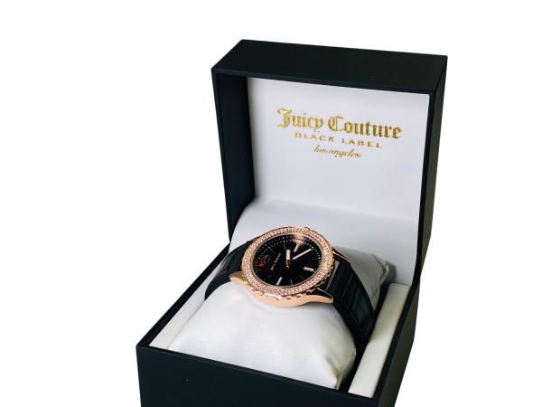 Juicy Couture Black Label | Rose Gold & Crystals