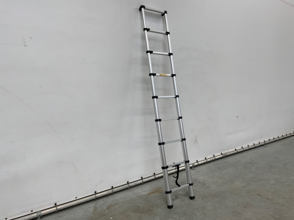 Mr. Safe telescopische ladder 260cm aluminium 9 treden