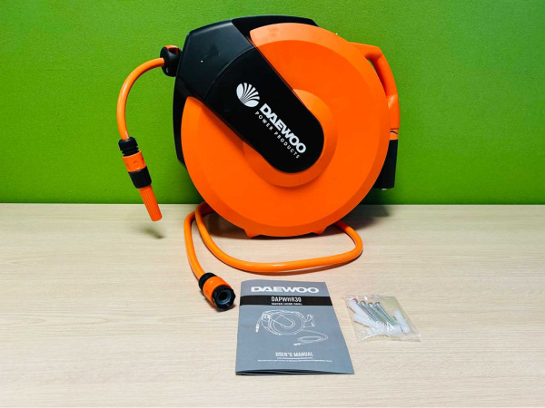 Daewoo waterhaspel 30m automatisch oprolbaar DAPWHR30