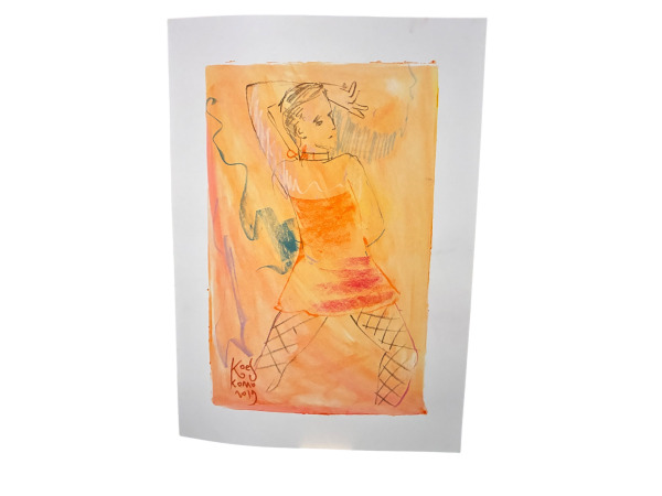 Koes Komo | Originele Burlesque Tekening