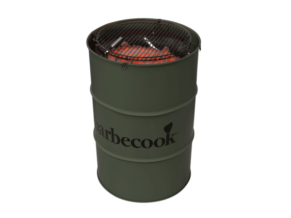 Barbecook houtskool barbecue Edson legergroen