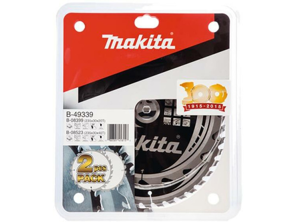 Makita zaagbladen (235x30x20T / 235x30x40T)