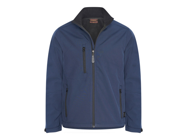 Cappuccino Italia Softshell Zip Jacket Navy - XXL