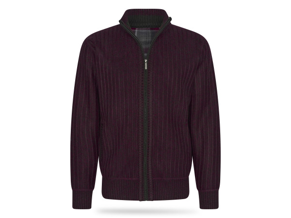 Cappuccino Italia Bounded Jacket Burgundy - S