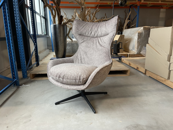 Fauteuil Grande (set van 2) - Draaibaar - Stof - Mocca