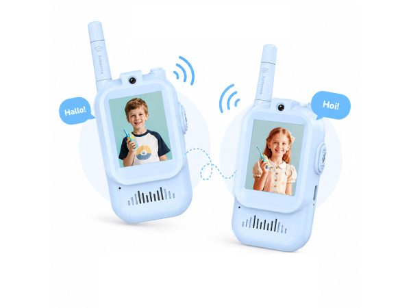 iTeck Video Walkie Talkies voor Kinderen - Set van 2