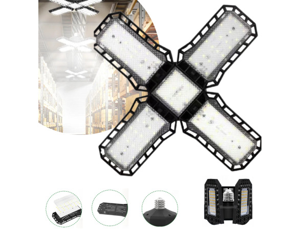 Opvouwbare LED lamp