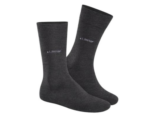 24x Donker blauw Heren sokken maat 39-42 A.L. Hector
