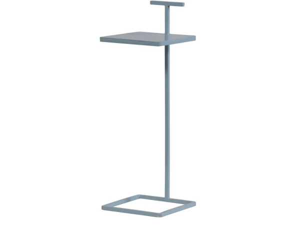 WOOOD Toste Bijzettafel - Metaal - Lichtblauw - 64x22x22